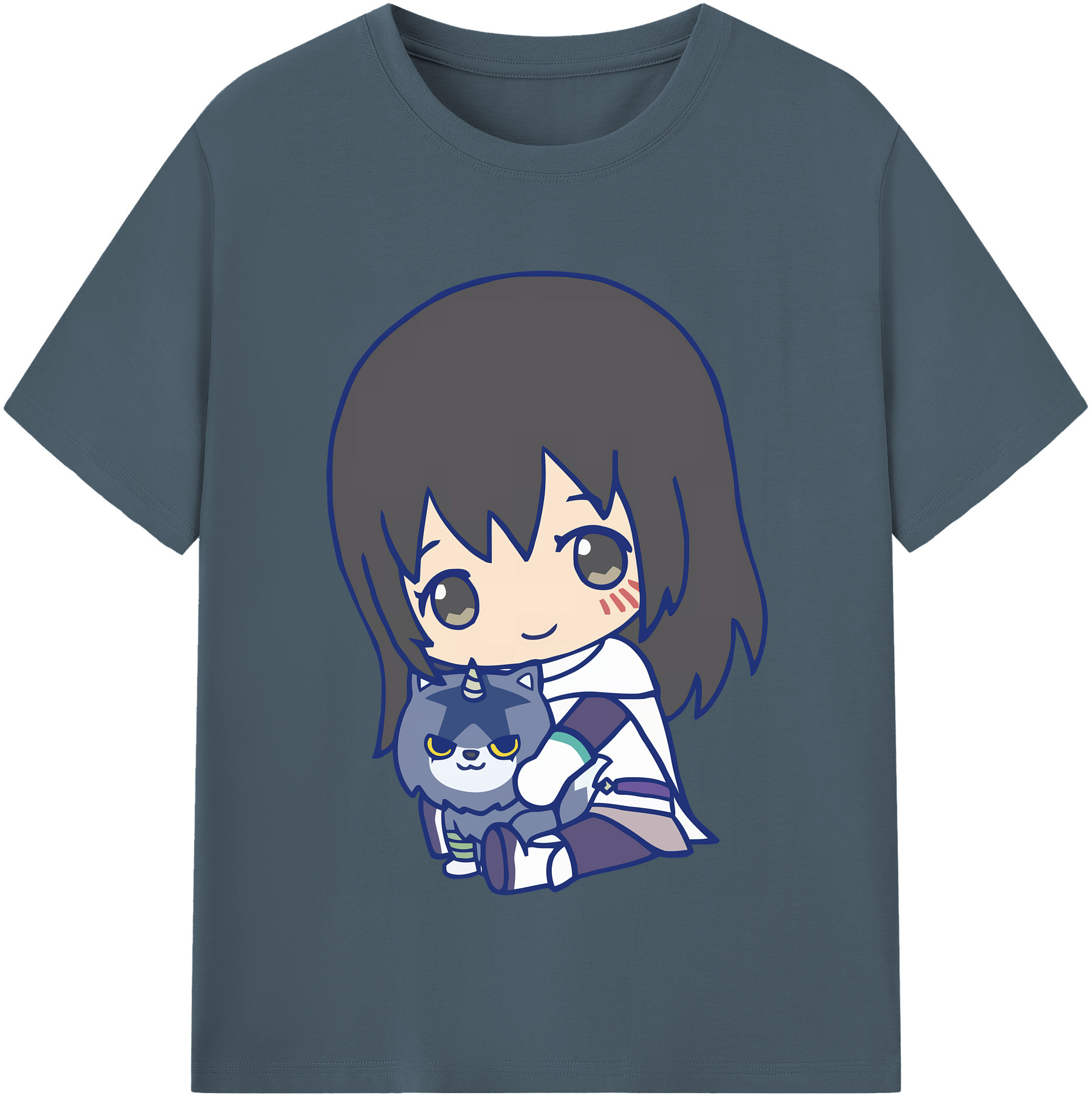 （画像用） 転スラ Regarding Reincarnated to Slime 綿100％半袖Tシャツ（フロントプリント）